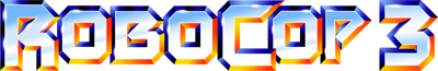 Robocop 3 logo for Sega Master System